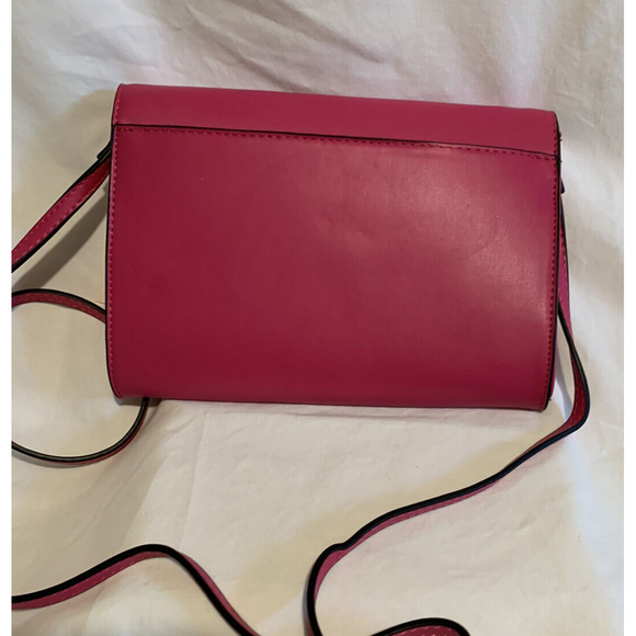 A New Day Pink Flap Closure Clutch W/detachable Crossbody Strap Purse NWT - Picture 9 of 11